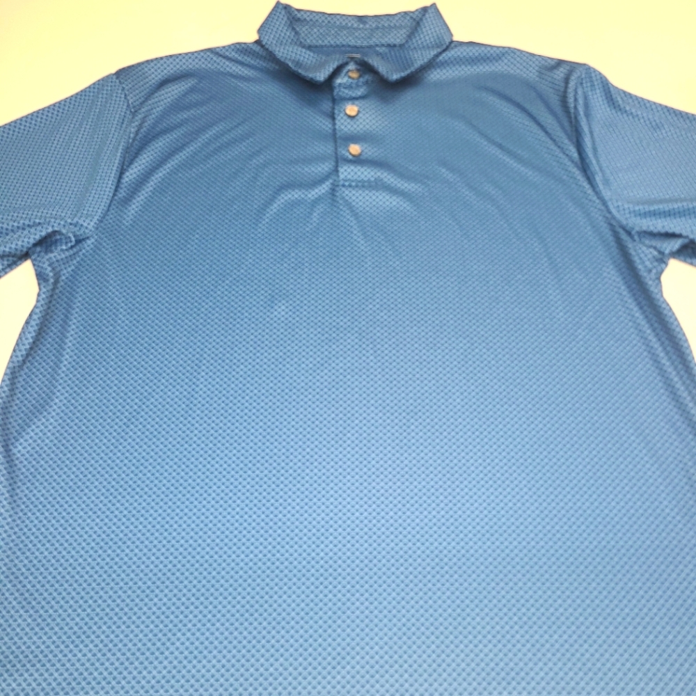 PGA Tour Blue Performance Polo Shirt